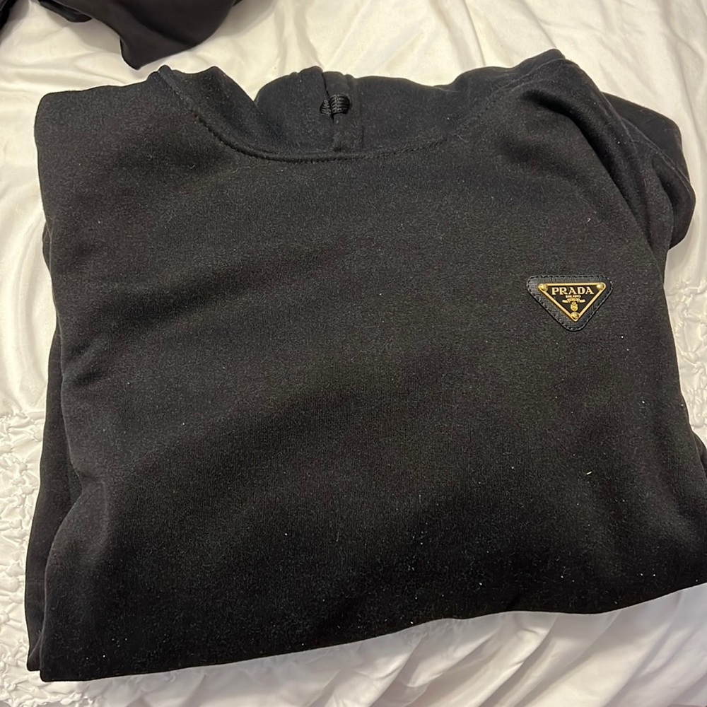 Prada Hoodie (Black) size L